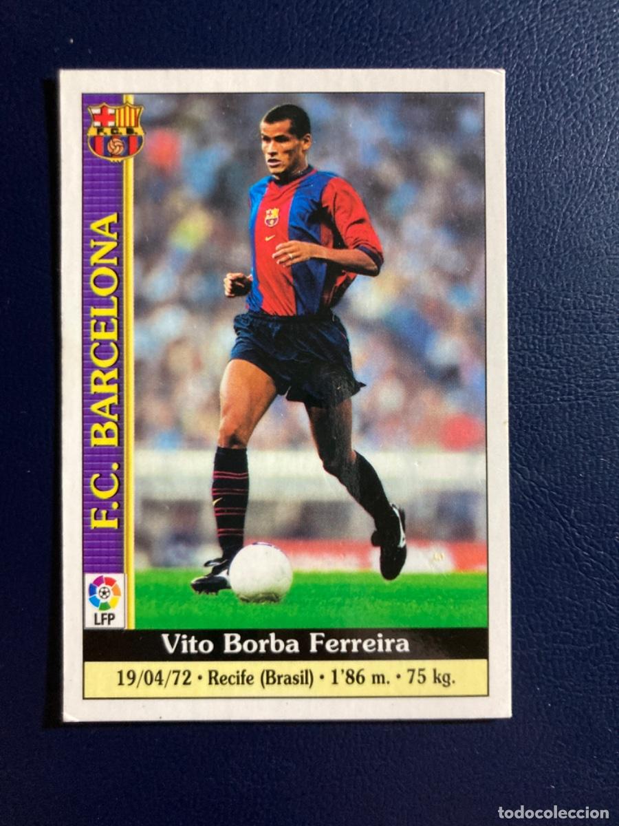 Cromos de F&uacute;tbol: 17 RIVALDO - FC BARCELONA LIGA 2000 MUNDICROMO 1999 00