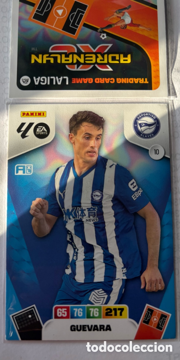 Cromos de F&uacute;tbol: ADRENALYN 25-26 ALAVES 10