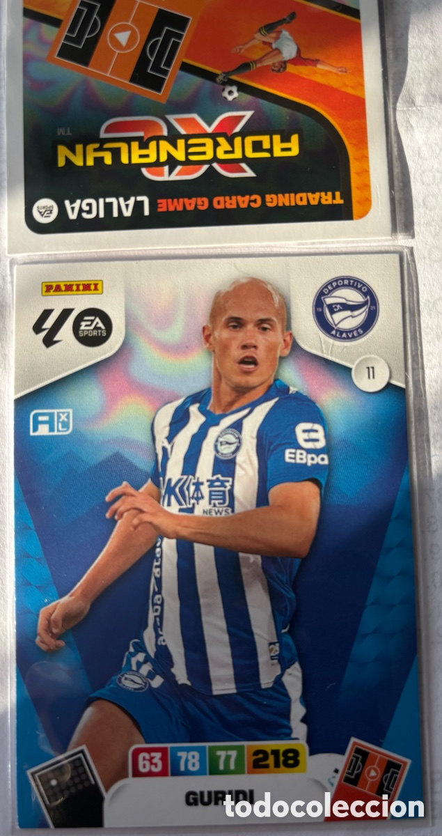 Cromos de F&uacute;tbol: ADRENALYN 25-26 ALAV&Eacute;S 11