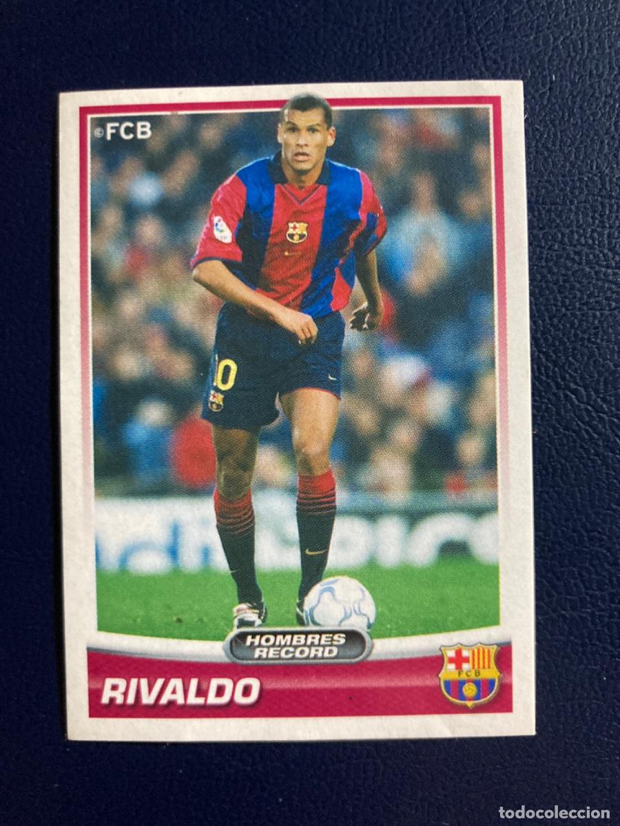 Cromos de F&uacute;tbol: 168 RIVALDO BARCELONA PANINI COLECCION OFICIAL 2007 2008 07 08 - SIN PEGAR
