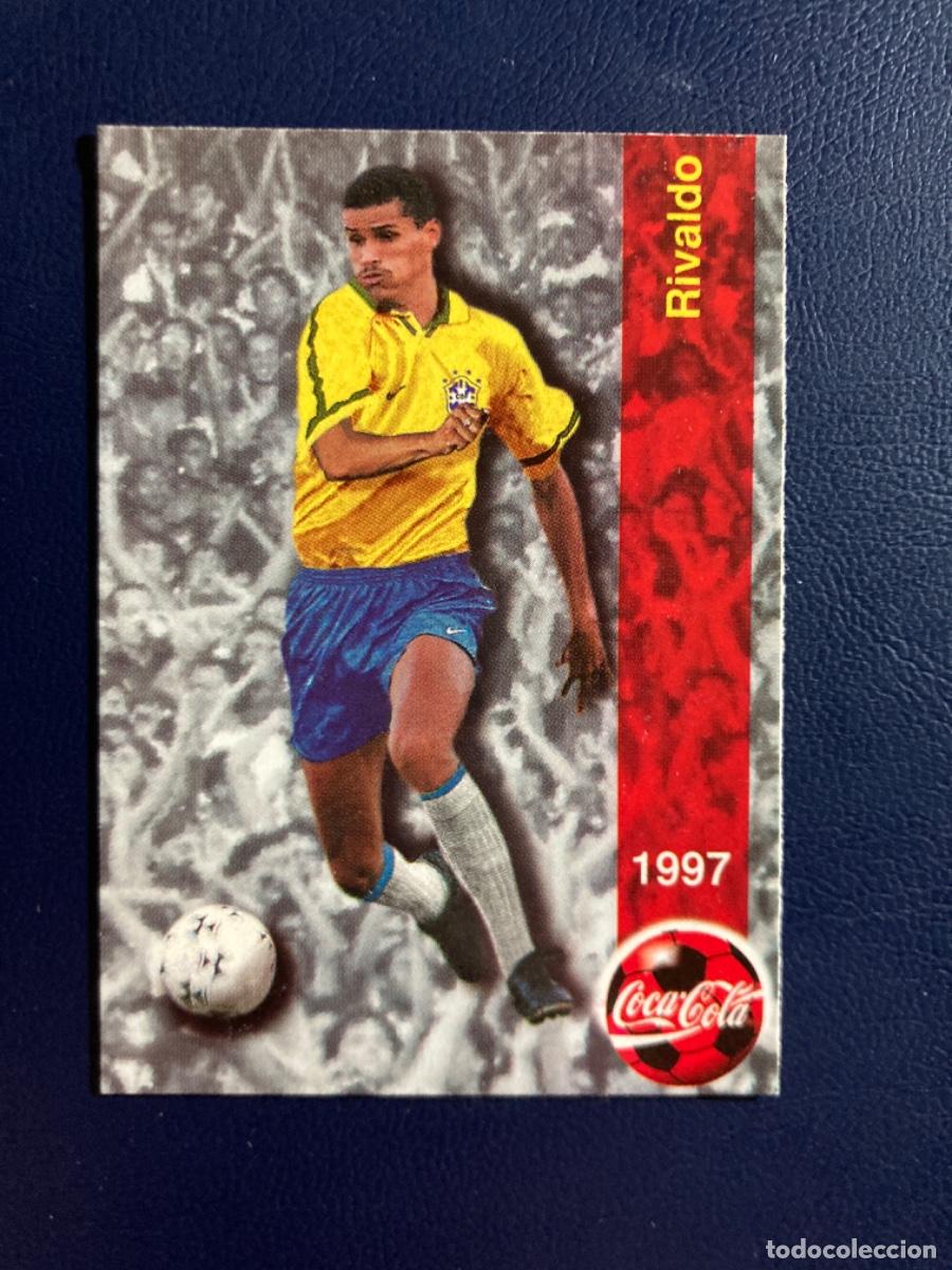 Cromos de F&uacute;tbol: 60 Rivaldo - Panini Sele&ccedil;&atilde;o do Brasil 1997 - Coca Cola