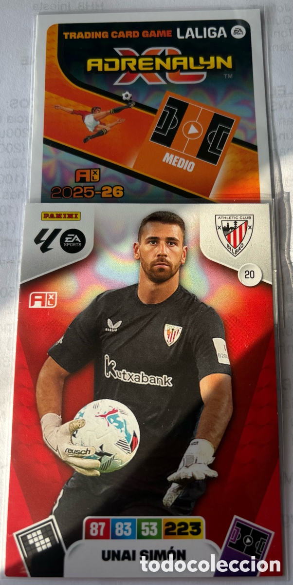 Cromos de F&uacute;tbol: ADRENALYN 25-26 BILBAO 20