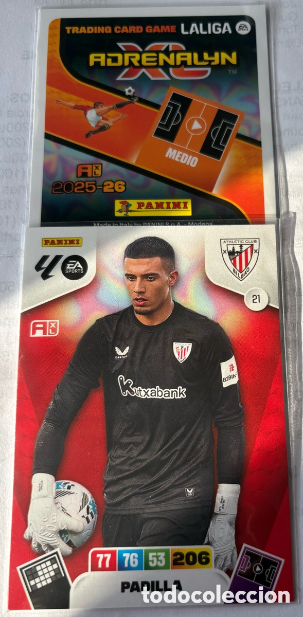 Cromos de F&uacute;tbol: ADRENALAYN 25-26 BILBAO 21