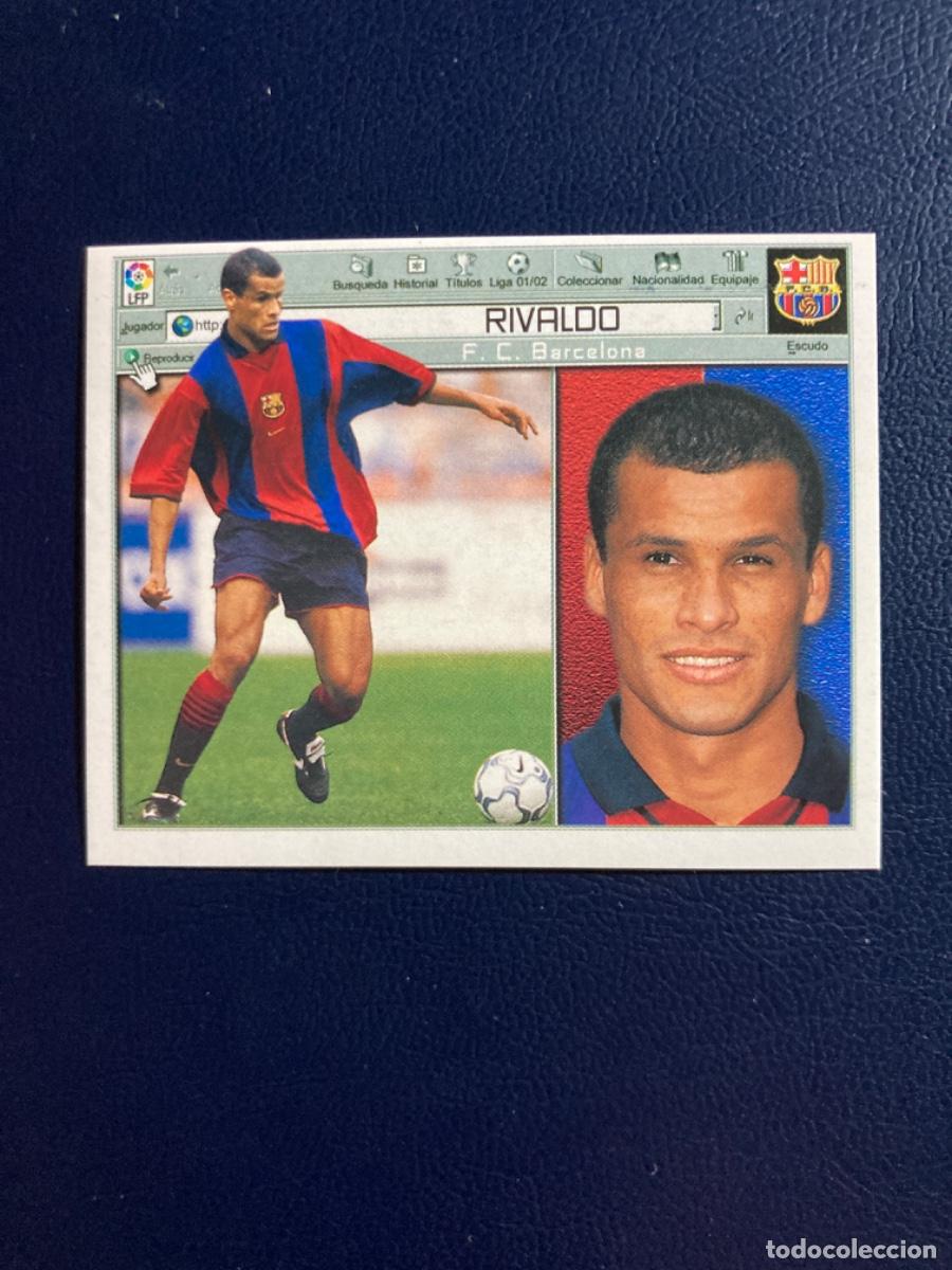Cromos de F&uacute;tbol: F&uacute;tbol Club Barcelona - Rivaldo - Ediciones Este Liga 2001-2002, 01-02 - Sin pegar