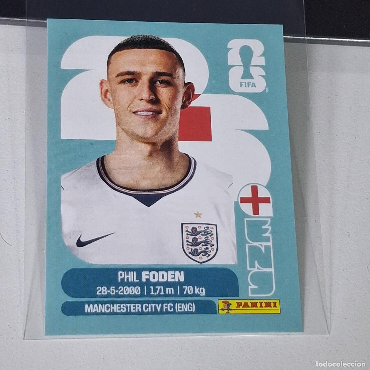 Cromos de F&uacute;tbol: B13 ENG16 PHIL FODEN 16 ENG INGLATERRA ENGLAND MUNDIAL FIFA WORLD CUP 2026 STICKER PANINI