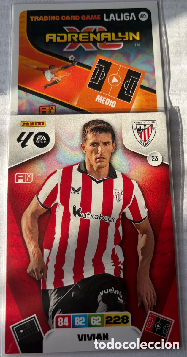 Cromos de F&uacute;tbol: ADRENALYN 25-26 BILBAO 23