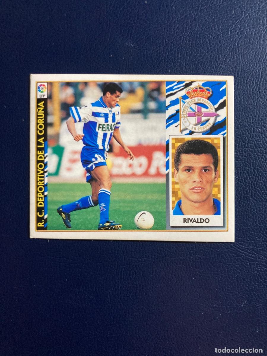 Cromos de F&uacute;tbol: RIVALDO BAJA LIGA 97 98 EDICIONES ESTE DEPORTIVO DE LA CORU&Ntilde;A Sin pegar