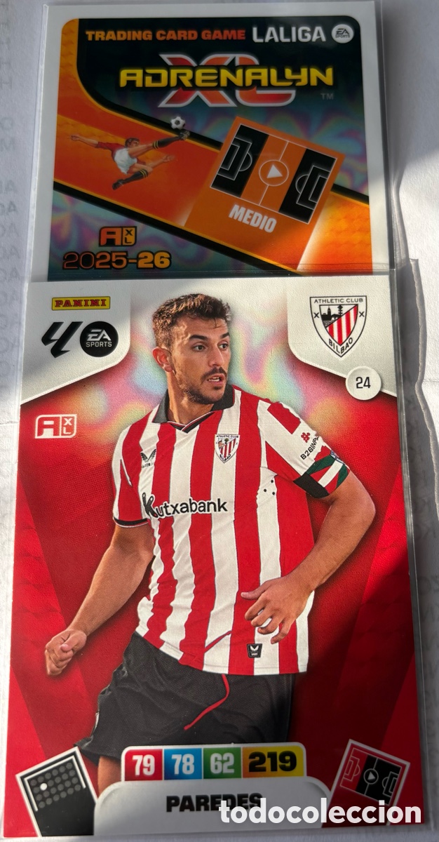 Cromos de F&uacute;tbol: ADRENALYN 25-26 BILBAO 24
