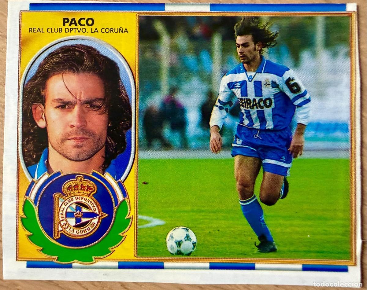 Cromos de Futebol: PACO DEPORTIVO CORU&Ntilde;A 96 97 1996 1997 LIGA EDICIONES ESTE RECORTADO STICKER