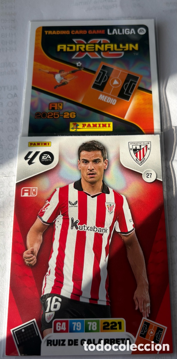 Cromos de Futebol: ADRENALYN 25-26 BILBAO 27