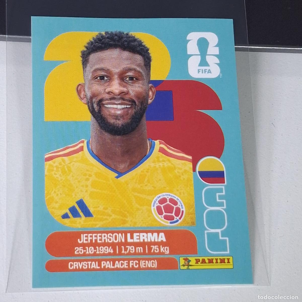 Cromos de F&uacute;tbol: B13 COL 10 COL10 JEFFERSON LERMA COLOMBIA MUNDIAL FIFA WORLD CUP 2026 STICKER PANINI