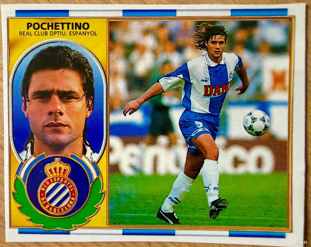 Cromos de F&uacute;tbol: POCHETTINO ESPANYOL ESPA&Ntilde;OL 96 97 1996 1997 LIGA EDICIONES ESTE RECORTADO STICKER