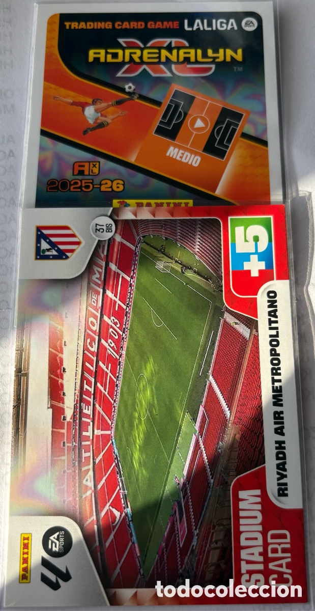 Cromos de F&uacute;tbol: ADRENALYN 25-26 A MADRID 37 BIS
