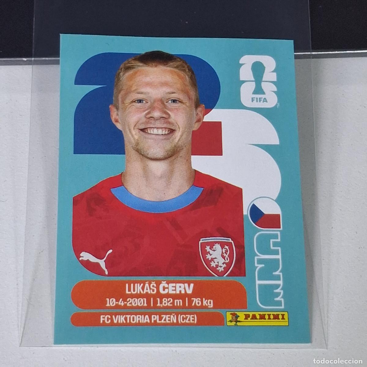 Football Stickers: B13 CZE 11 CZE11 LUKAS CERV REPUBLICA CHECA MUNDIAL FIFA WORLD CUP 2026 STICKER PANINI