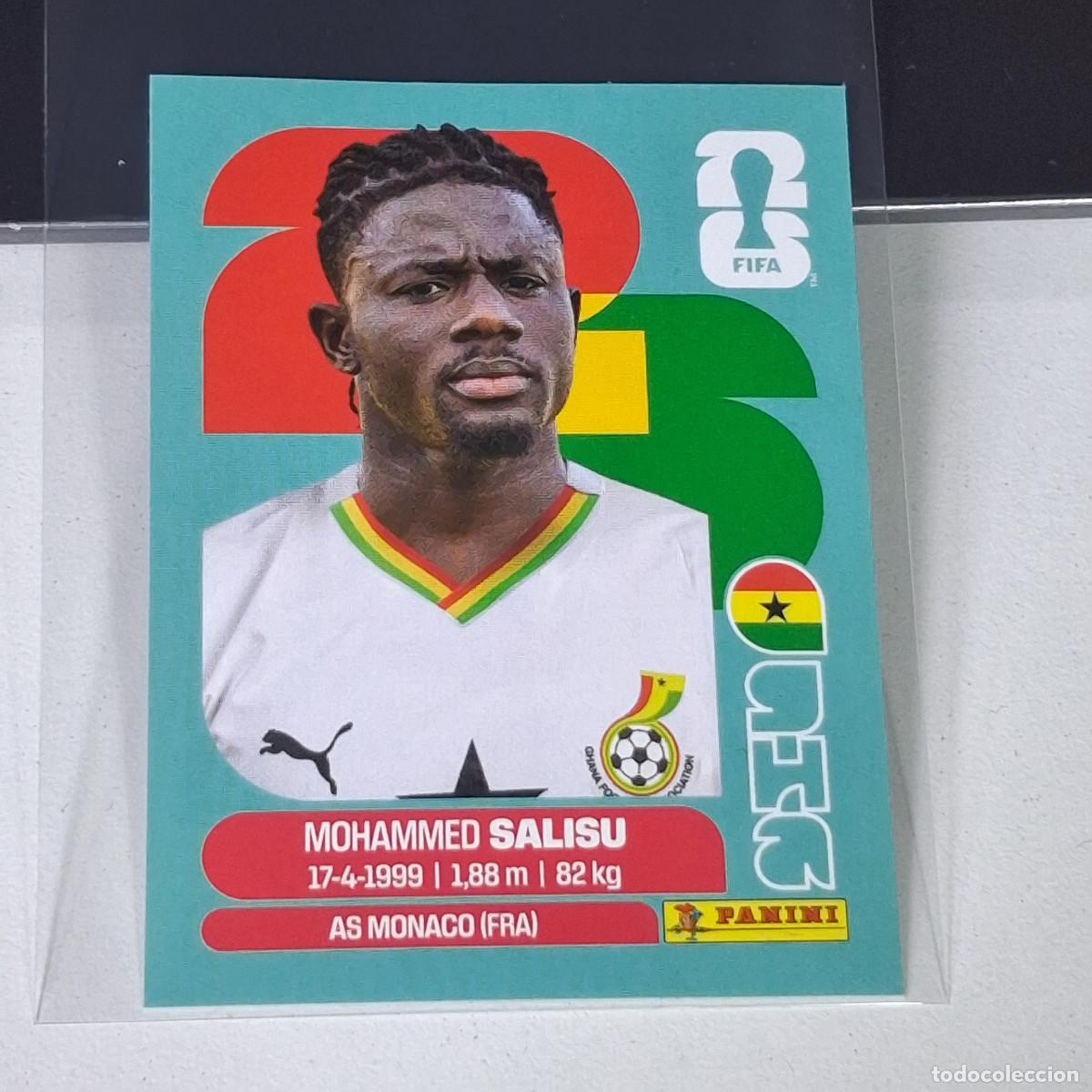 Football Stickers: B13 GHA 4 GHA4 MOHAMED SALISU GHANA MUNDIAL FIFA WORLD CUP 2026 STICKER PANINI