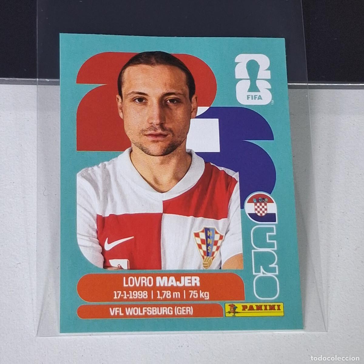 Fu&szlig;ball-Sticker: B13 CRO 12 CRO12 LOVRO MAJER CROACIA MUNDIAL FIFA WORLD CUP 2026 STICKER PANINI