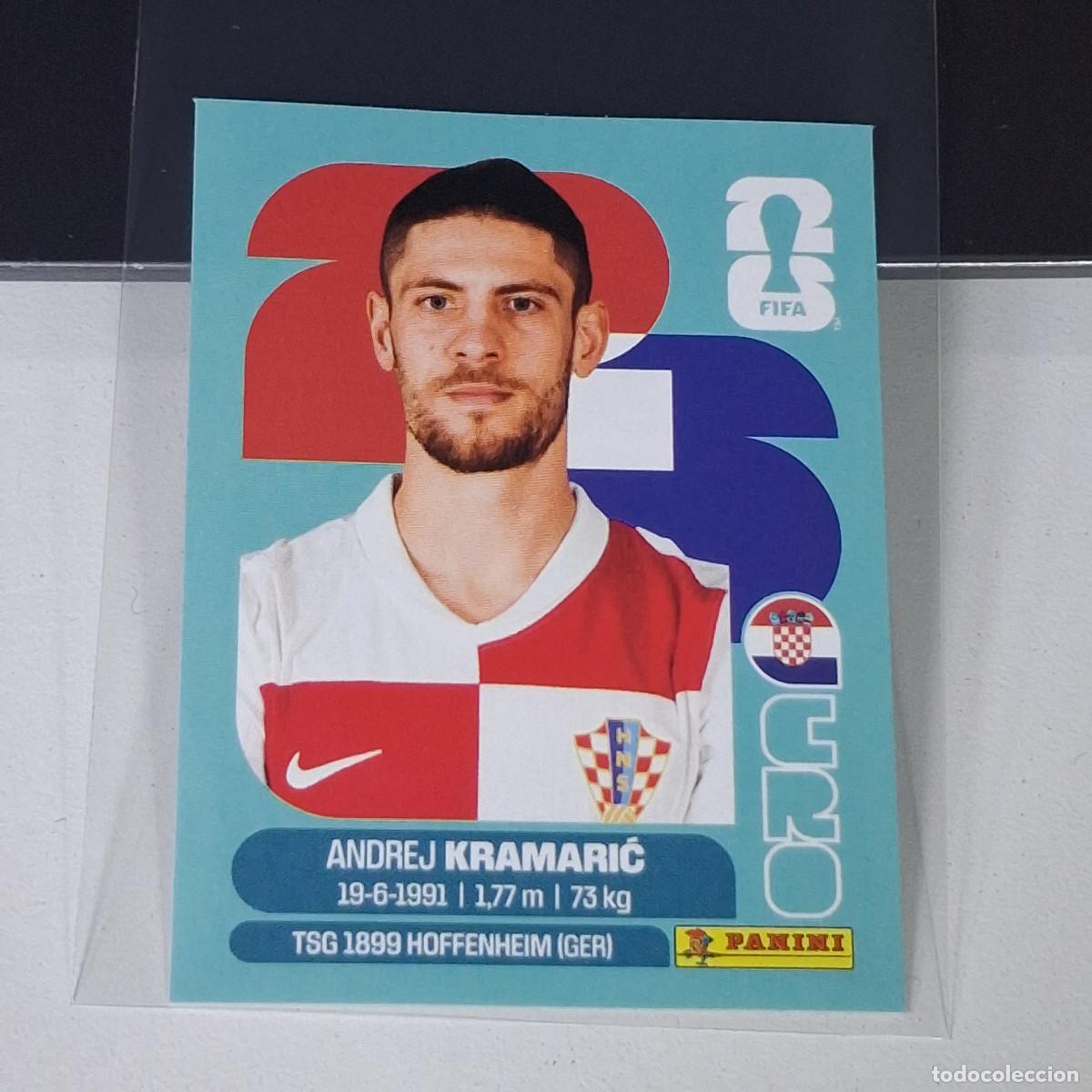 Fu&szlig;ball-Sticker: B13 CRO 19 CRO19 ANDREJ KRAMARIC CROACIA MUNDIAL FIFA WORLD CUP 2026 STICKER PANINI