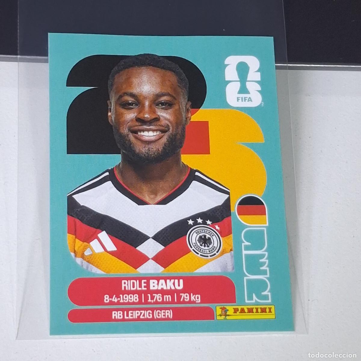 Fu&szlig;ball-Sticker: B13 GER 8 GER8 RIDLE BAKU ALEMANIA GERMANY MUNDIAL FIFA WORLD CUP 2026 STICKER PANINI