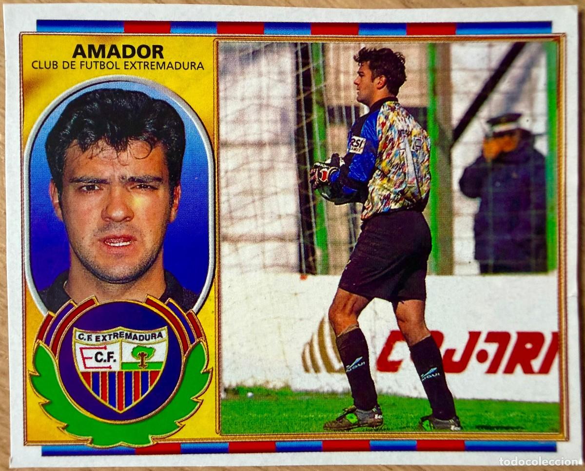 Football Stickers: AMADOR EXTREMADURA 96 97 1996 1997 LIGA EDICIONES ESTE RECORTADO STICKER
