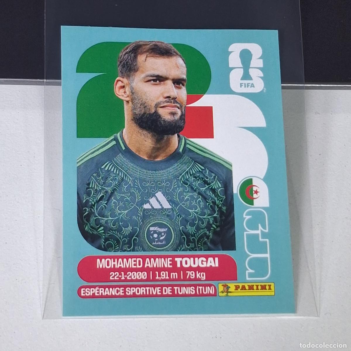 Football Stickers: B13 ALG 6 ALG6 MOHAMED AMINE TOUGAI ARGELIA ALGERIA MUNDIAL FIFA WORLD CUP 2026 STICKER PANINI