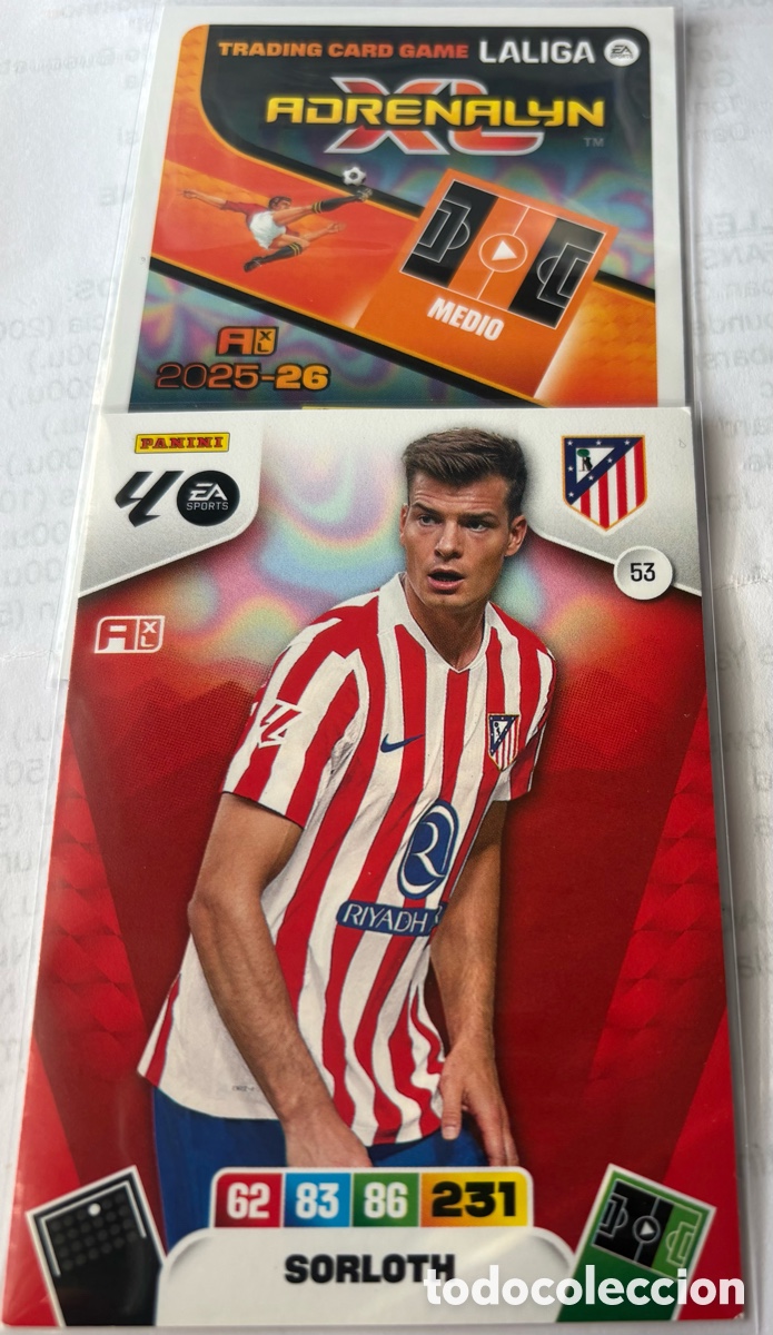Cromos de F&uacute;tbol: ADRENALYN 25-26 A MADRID