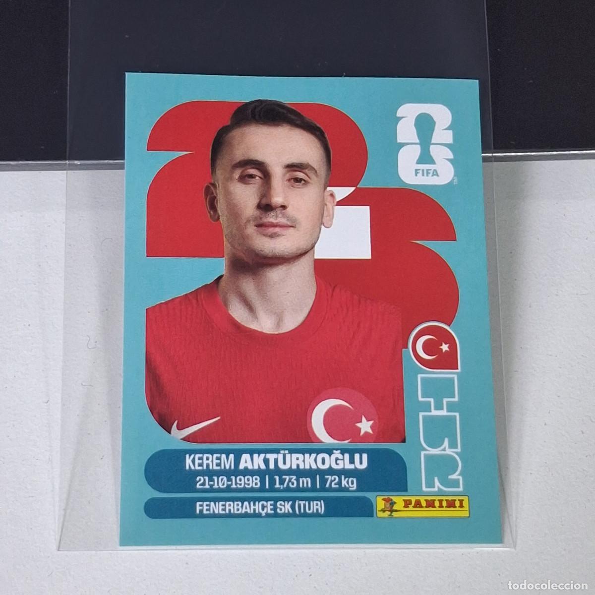 Cromos de F&uacute;tbol: B13 TUR 19 TUR19 KEREM ARTURKOGLU TURQUIA TURQUEY MUNDIAL FIFA WORLD CUP 2026 STICKER PANINI