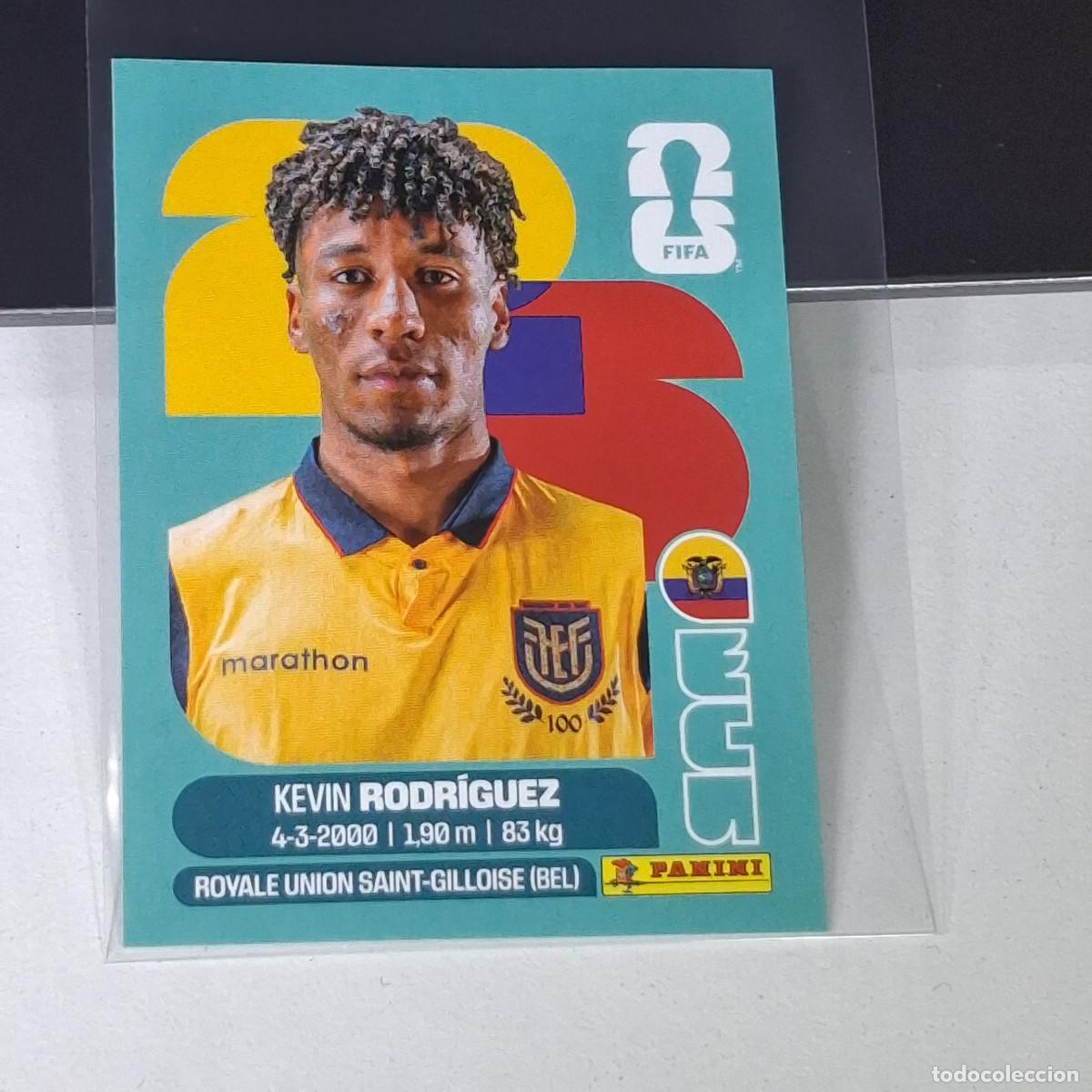 Cromos de F&uacute;tbol: B13 ECU 19 ECU19 KEVIN RODRIGUEZ ECUADOR MUNDIAL FIFA WORLD CUP 2026 STICKER PANINI