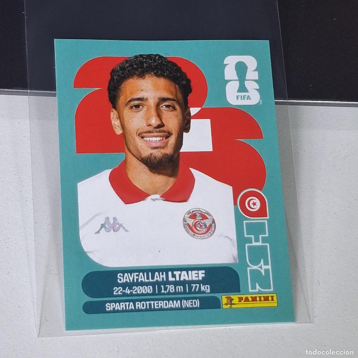 Cromos de F&uacute;tbol: B13 TUN19 SAYFALLAH LTAIEF 19 T&Uacute;NEZ TUNISIA MUNDIAL FIFA WORLD CUP 2026 STICKER PANINI
