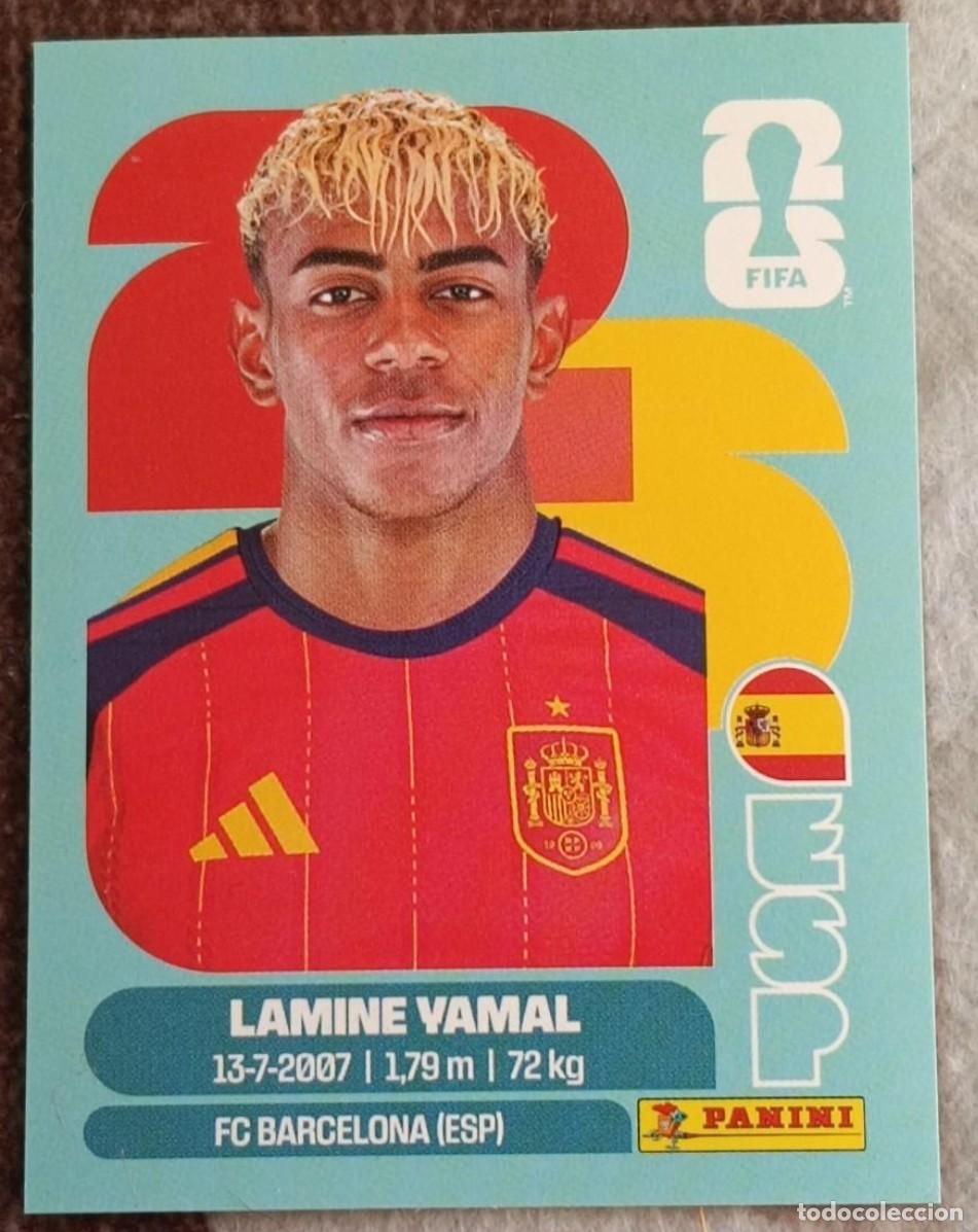 Cromos de F&uacute;tbol: Mundial 2026 - Lamine Yamal - Espa&ntilde;a 15 ( FC Barcelona)