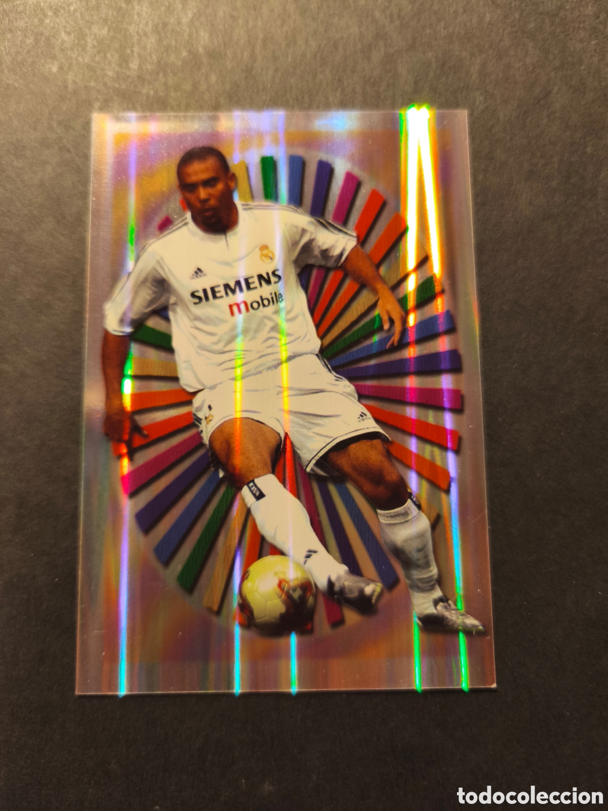 Cromos de F&uacute;tbol: 543 RONALDO REAL MADRID M.V.P. MUDICROMO FICHAS DE LA LIGA 2004