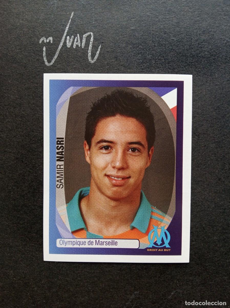 Football Stickers: N&ordm; 255 NASRI OLYMPIQUE MARSELLA ⚽ PANINI &reg; UEFA CHAMPIONS LEAGUE 2007 2008 07 08 SIN PEGAR NUEVO