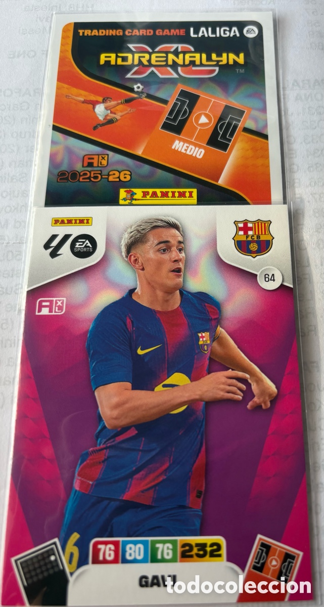 Cromos de F&uacute;tbol: ADRENALYN 25-26 FCB 64