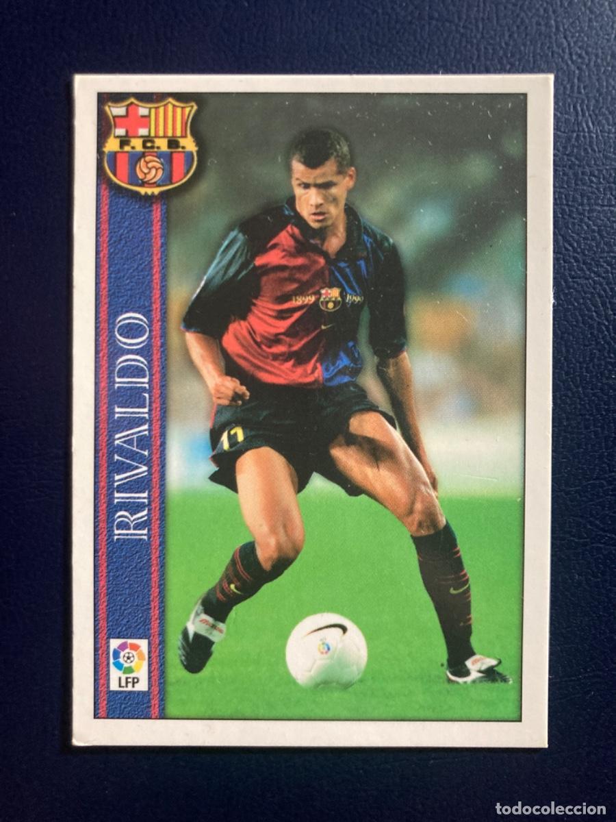 Figurine di Calcio: 40 RIVALDO (BARCELONA) MUNDICROMO Liga 2000 2001 00 01