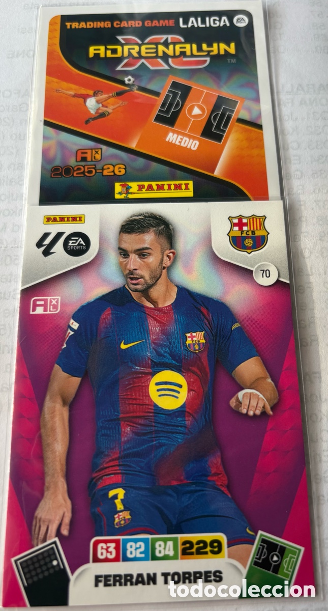 Figurine di Calcio: ADRENALYN 25-26 FCB 70
