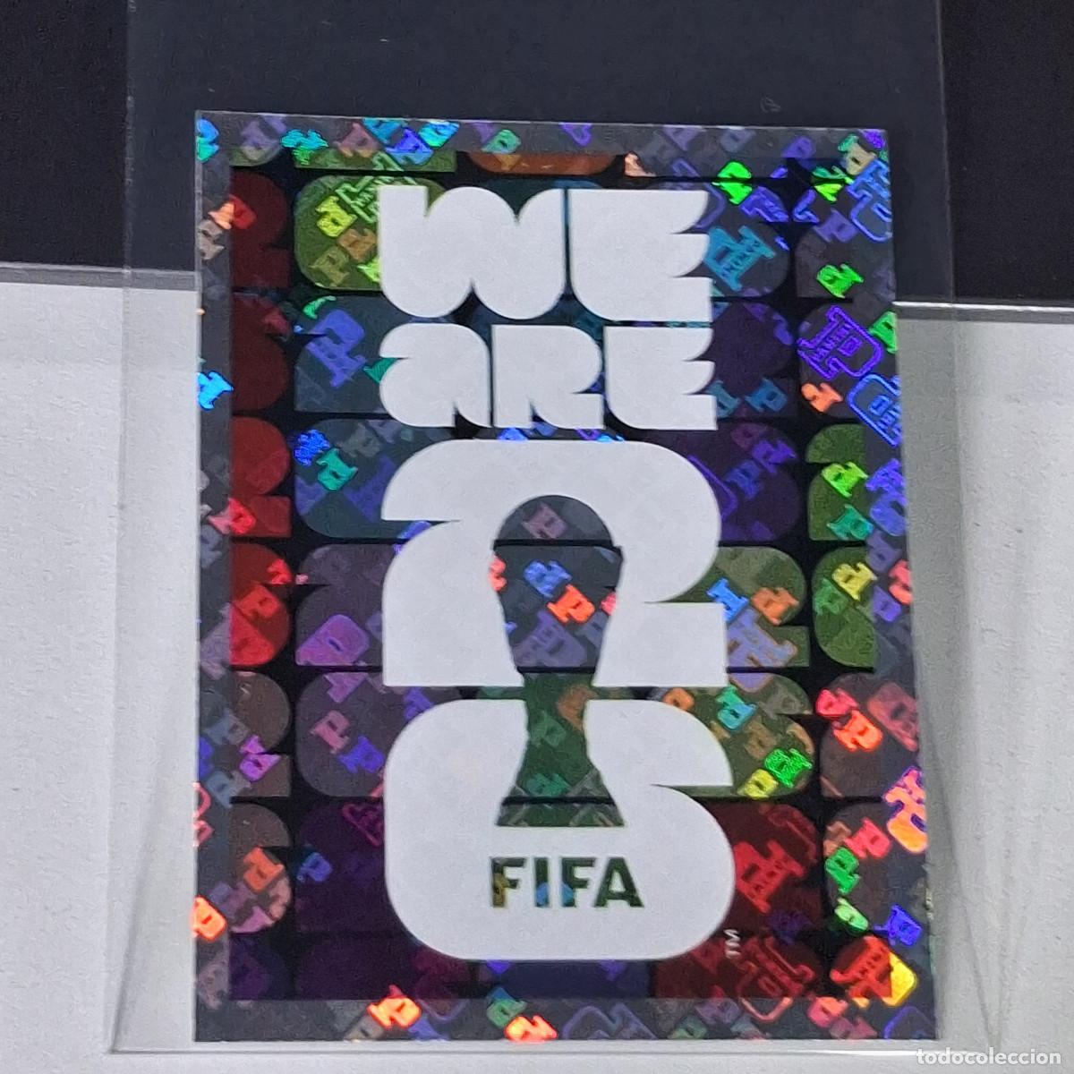 Fu&szlig;ball-Sticker: B13 FWC4 OFFICIAL SLOGAN WE ARE PANINI MUNDIAL FIFA WORLD CUP 2026 STICKER PANINI