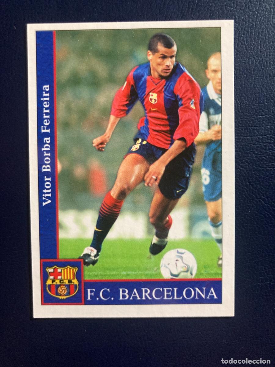 Figurine di Calcio: 40 RIVALDO BARCELONA MUNDICROMO Liga 2000-2001