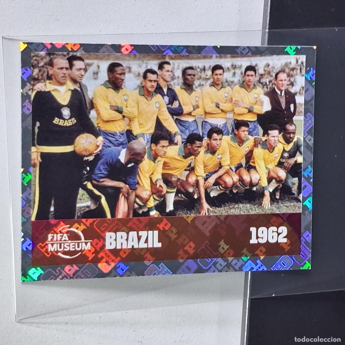 Figurine di Calcio: B13 FWC12 BRAZIL 1962 BRASIL FIFA HISTORY FWC 12 MUNDIAL FIFA WORLD CUP 2026 STICKER PANINI