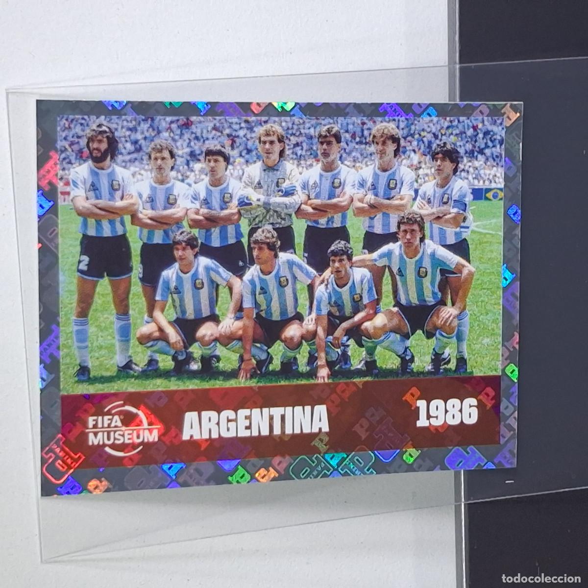 Figurine di Calcio: B13 FWC14 ARGENTINA 1986 FIFA HISTORY FWC 14 MUNDIAL FIFA WORLD CUP 2026 STICKER PANINI