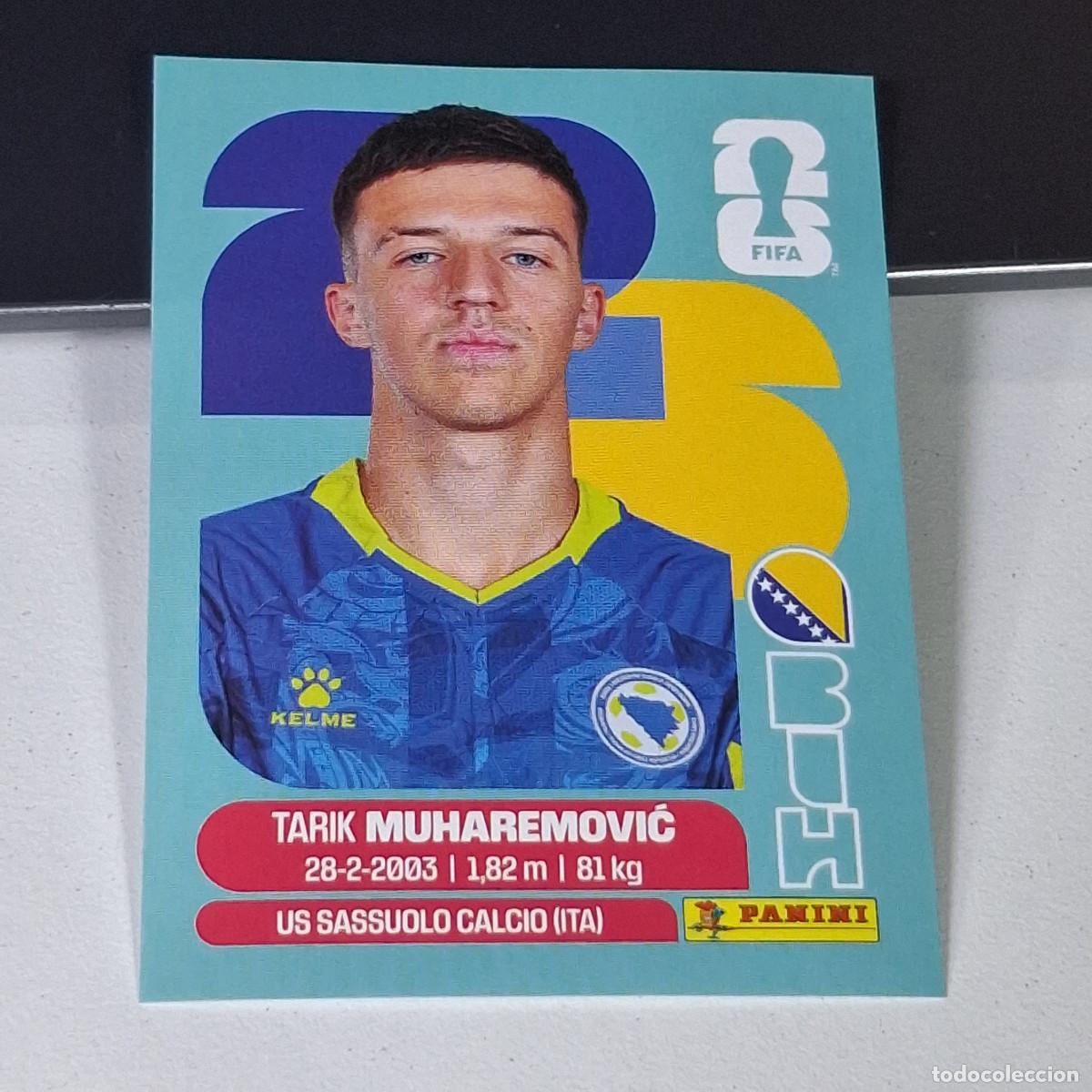 Figurine di Calcio: B14 BIH5 TARIK MUHAREMOVIĆ 5 BIH BOSNIA HERZEGOVINA MUNDIAL FIFA WORLD CUP 2026 STICKER PANINI