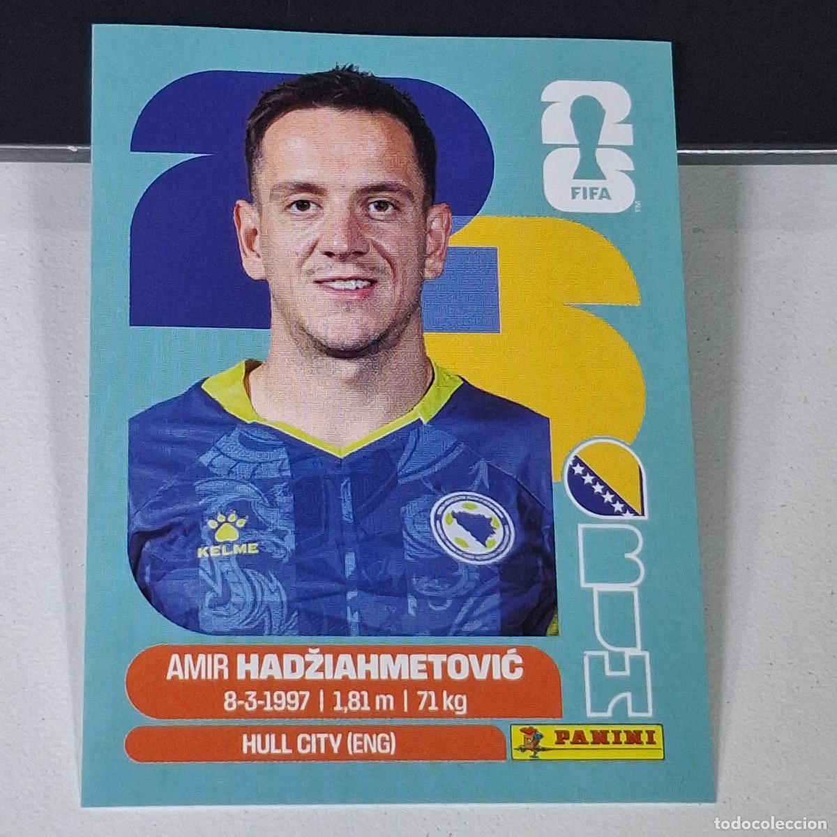 Figurine di Calcio: B14 BIH 8 BIH8 AMIR HADZIAHMETOVIC BIH BOSNIA HERZEGOVINA MUNDIAL FIFA WORLD CUP 2026 STICKER PANINI