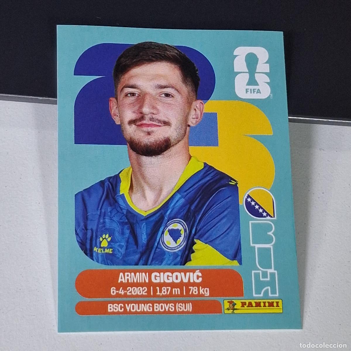 Figurine di Calcio: B14 BIH10 ARMIN GIGOVIĆ 10 BOSNIA HERZEGOVINA BIH MUNDIAL FIFA WORLD CUP 2026 STICKER PANINI