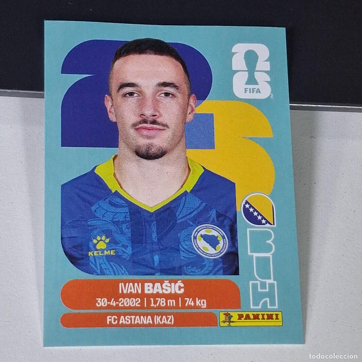 Figurine di Calcio: B14 BIH12 IVAN BA&Scaron;IĆ 12 BOSNIA HERZEGOVINA BIH MUNDIAL FIFA WORLD CUP 2026 STICKER PANINI