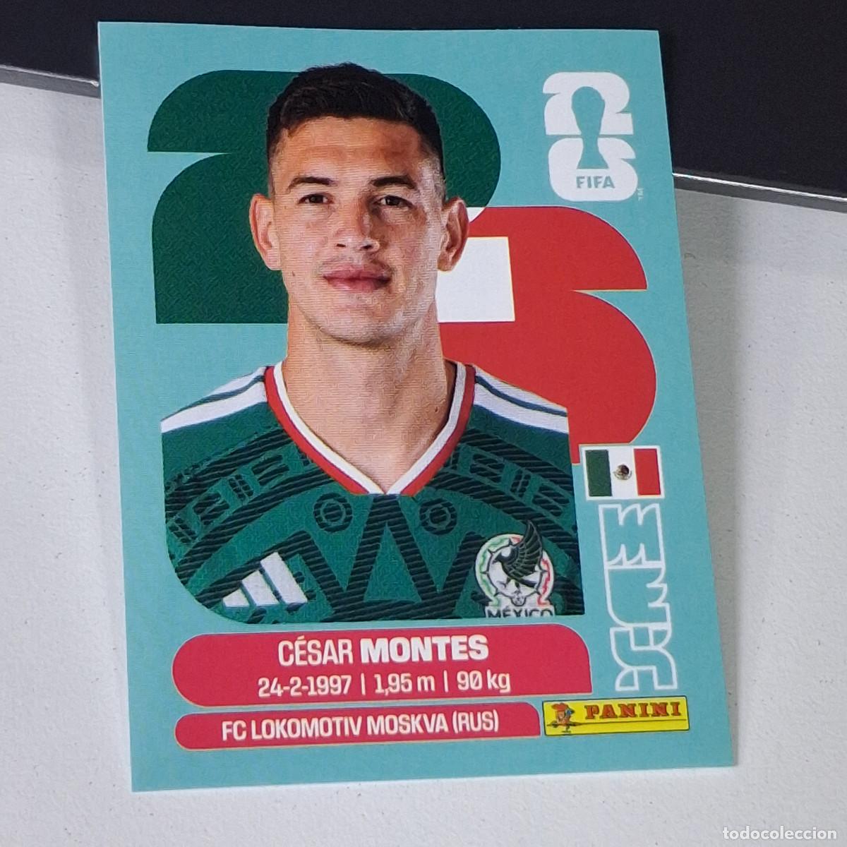 Fu&szlig;ball-Sticker: B14 MEX5 C&Eacute;SAR MONTES 5 M&Eacute;XICO MUNDIAL FIFA WORLD CUP 2026 STICKER PANINI
