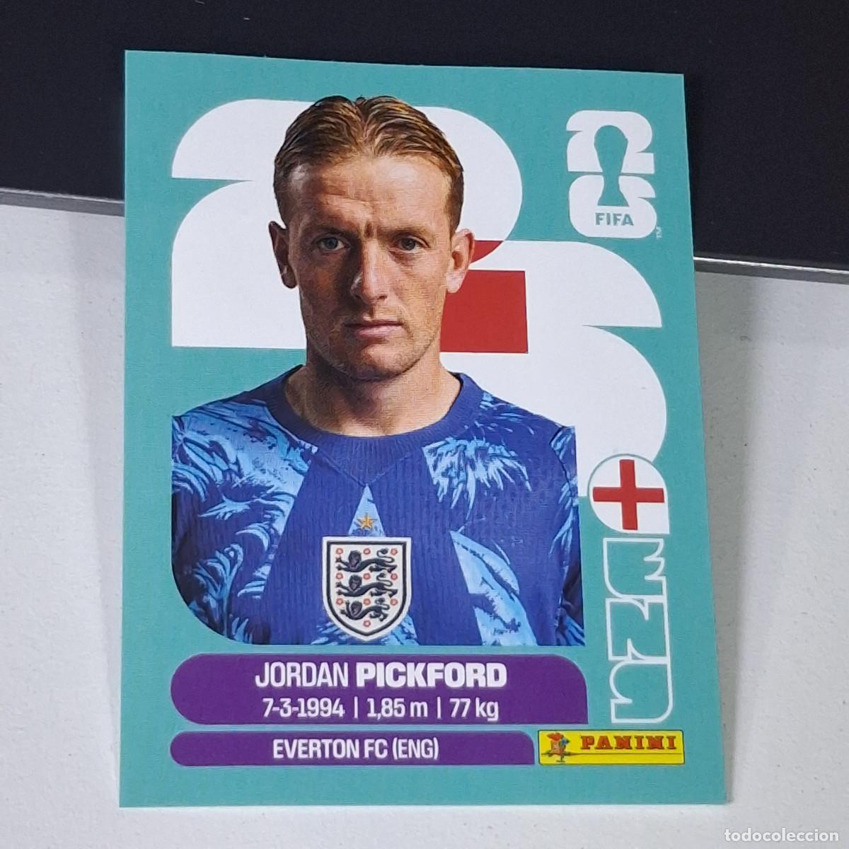 Fu&szlig;ball-Sticker: B14 ENG 2 ENG2 JORDAN PICKFORD INGLATERRA ENGLAND ENG MUNDIAL FIFA WORLD CUP 2026 STICKER PANINI