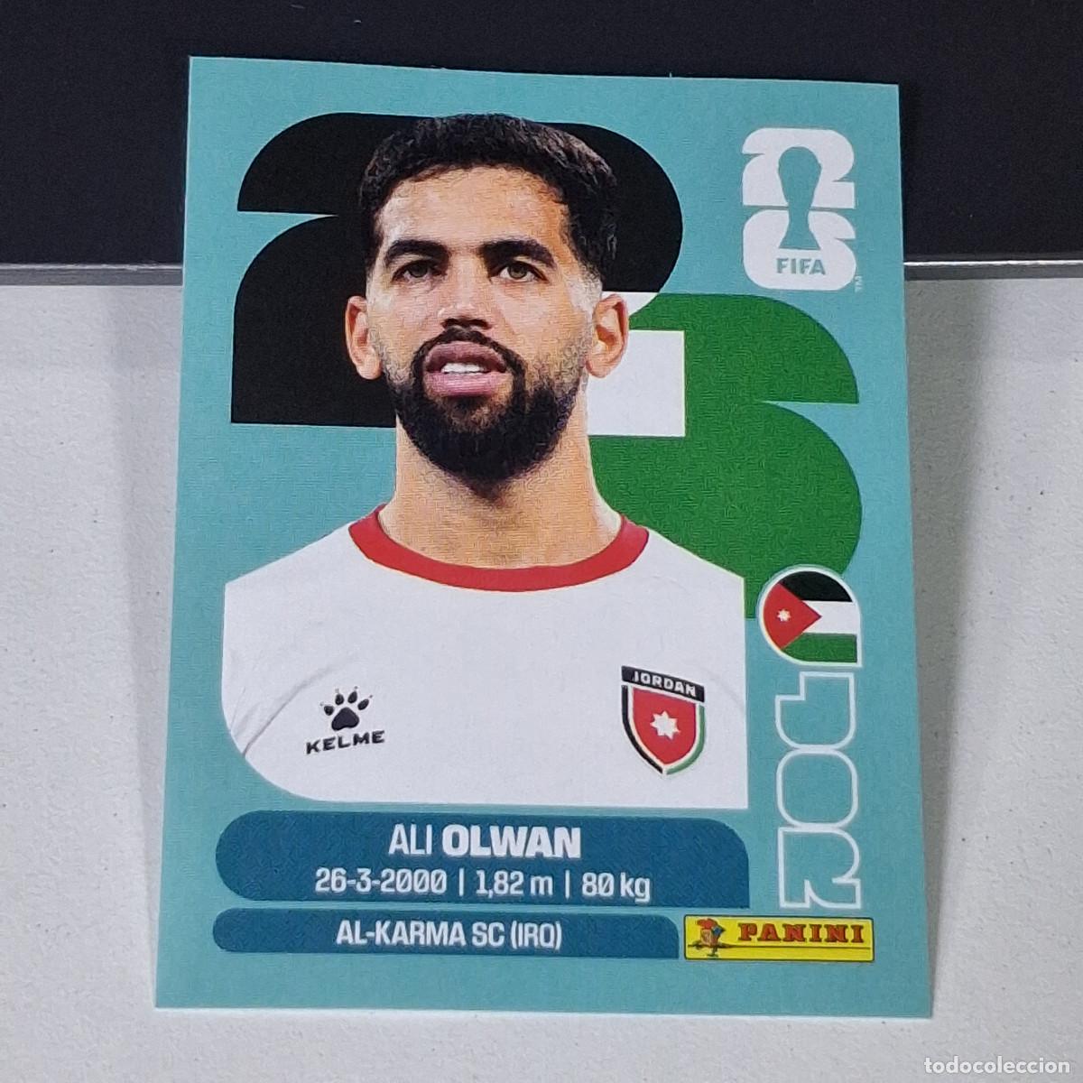 Cromos de F&uacute;tbol: B14 JOR18 ALI OLWAN 18 JORDANIA JOR MUNDIAL FIFA WORLD CUP 2026 STICKER PANINI