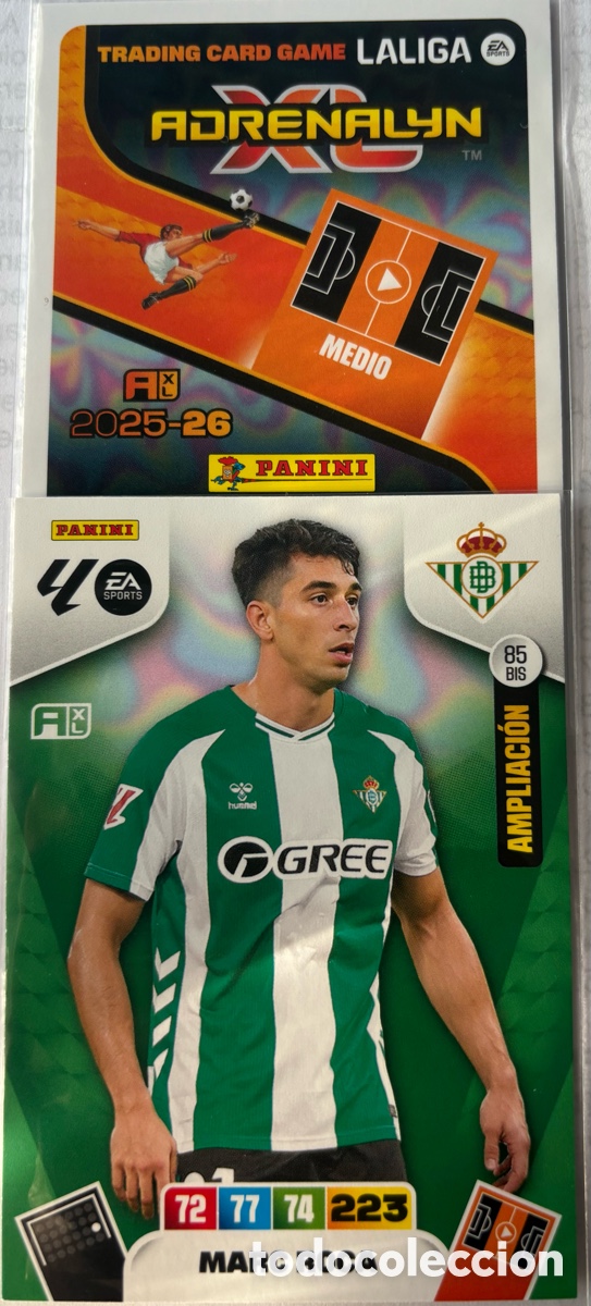 Cromos de Futebol: ADRENALYN 25-26 BETIS 85BIS