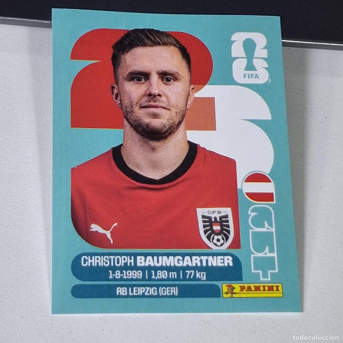 Cromos de F&uacute;tbol: B14 AUT 18 AUT18 CHIRSTOPH BAUMGARTNER AUSTRIA AUT MUNDIAL FIFA WORLD CUP 2026 STICKER PANINI