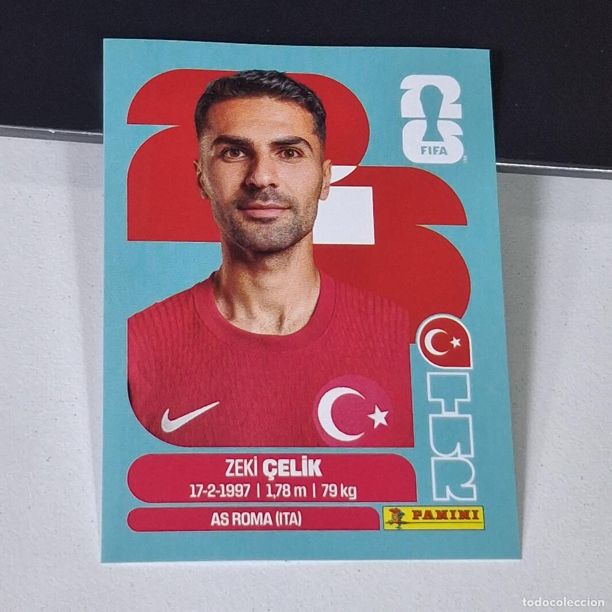 Cromos de F&uacute;tbol: B14 TUR 4 TUR4 ZEKI CELIK TURQUIA TURQUEY MUNDIAL FIFA WORLD CUP 2026 STICKER PANINI