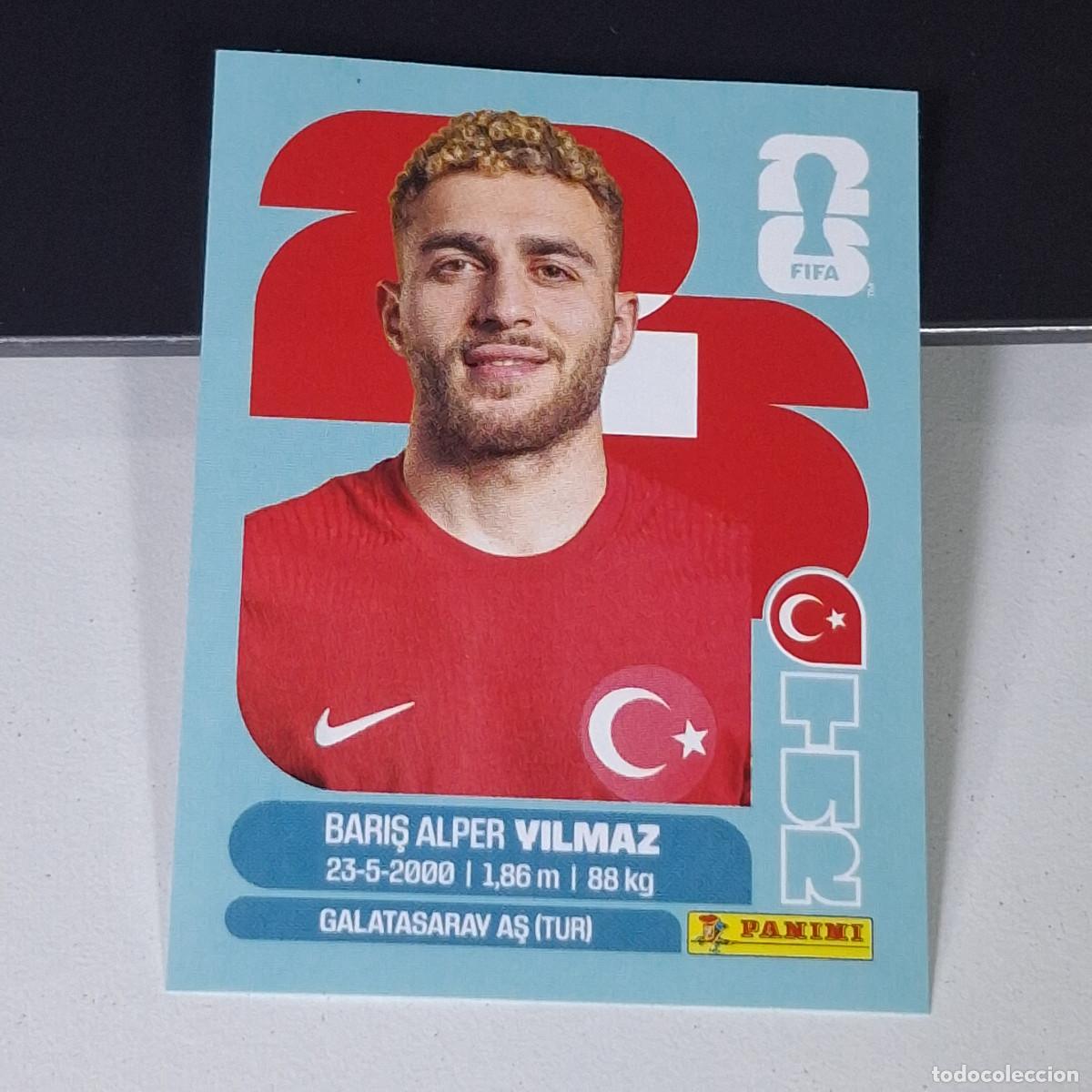 Cromos de F&uacute;tbol: B14 TUR 18 TUR18 BARIS ALPER YILMAZ TURQU&Iacute;A TURQUEY TUR MUNDIAL FIFA WORLD CUP 2026 STICKER PANINI