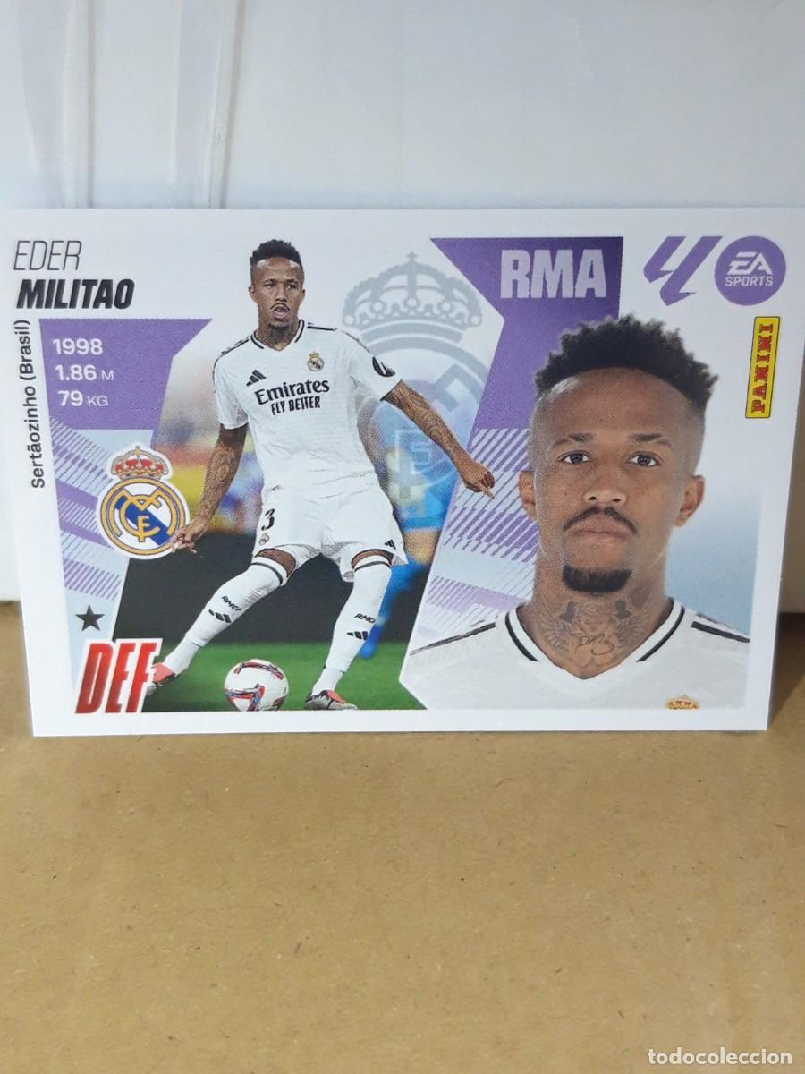 Football Stickers: MILITAO REAL MADRID N&ordm; 8 LIGA ESTE 25 26 2025 2026 PANINI